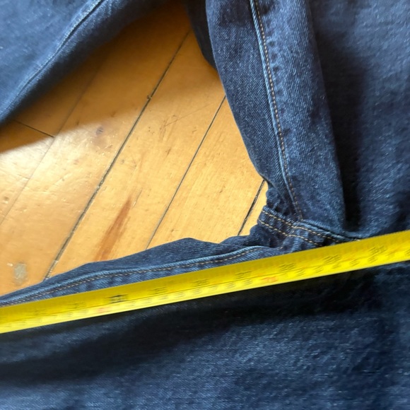 Banana Republic Sz 25 High Rise Dark Blue Wash Barrel Jeans - Picture 10 of 12